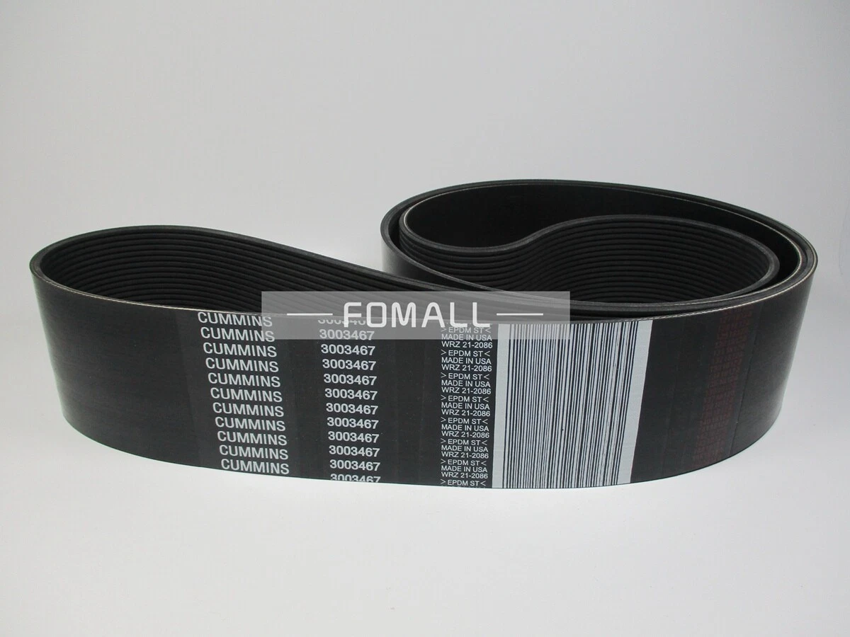 1 PCS New 3003467 Cummins V-Ribbed Fan Belt | eBay