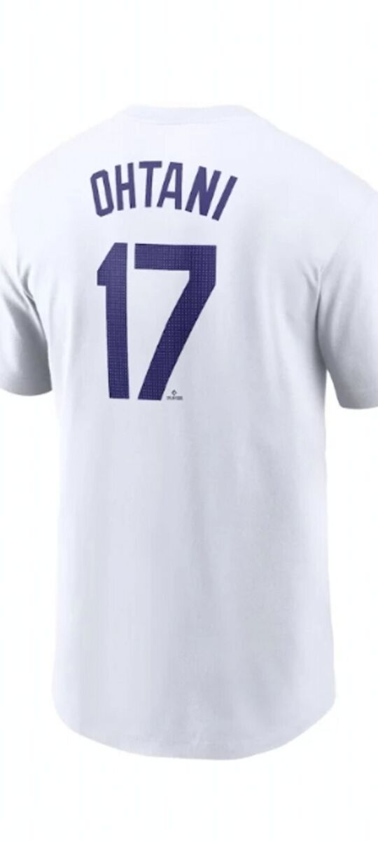 NWT Shohei Ohtani #17 Dodgers Nike Name and Number Shirt NWT Shohei Ohtani #17 Dodgers Nike Name and Number Shirt