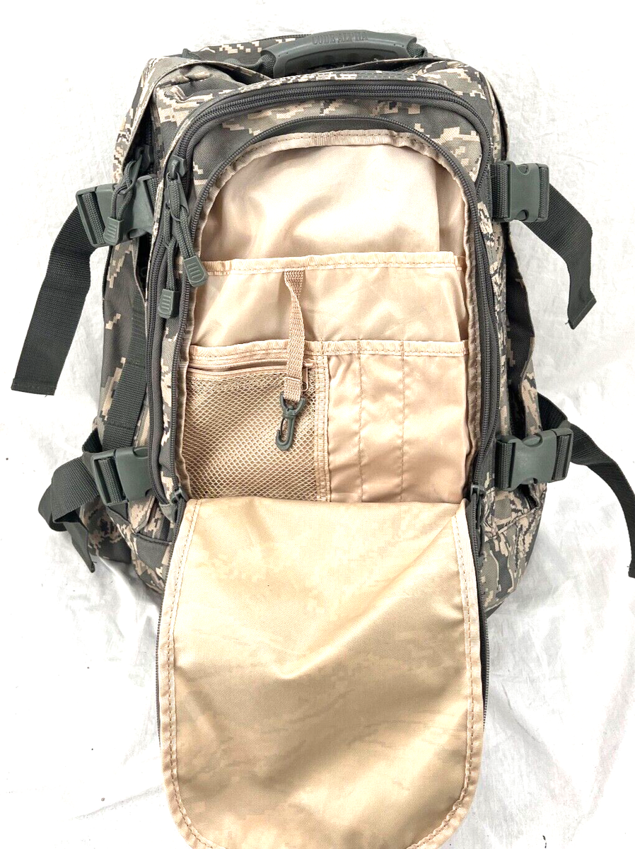 Code Alpha Tactical Military ABU Camouflage Multi-Pocket Strap Bag