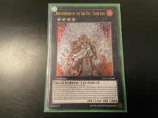 Brotherhood of the Fire Fist - Tiger King Ultimate Rare 1st Edition CBLZ-EN048