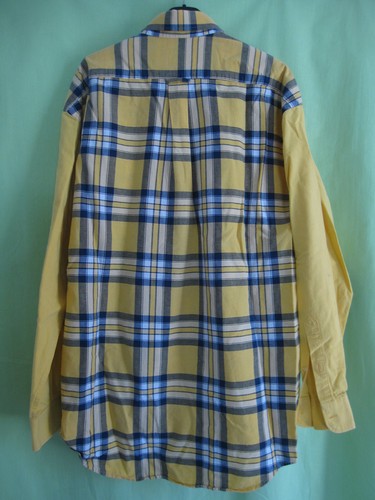Lot 2 Chemise Serge Blanco Manche Longue + courte Coton Rugby Vintage - L - Imagen 3 de 7