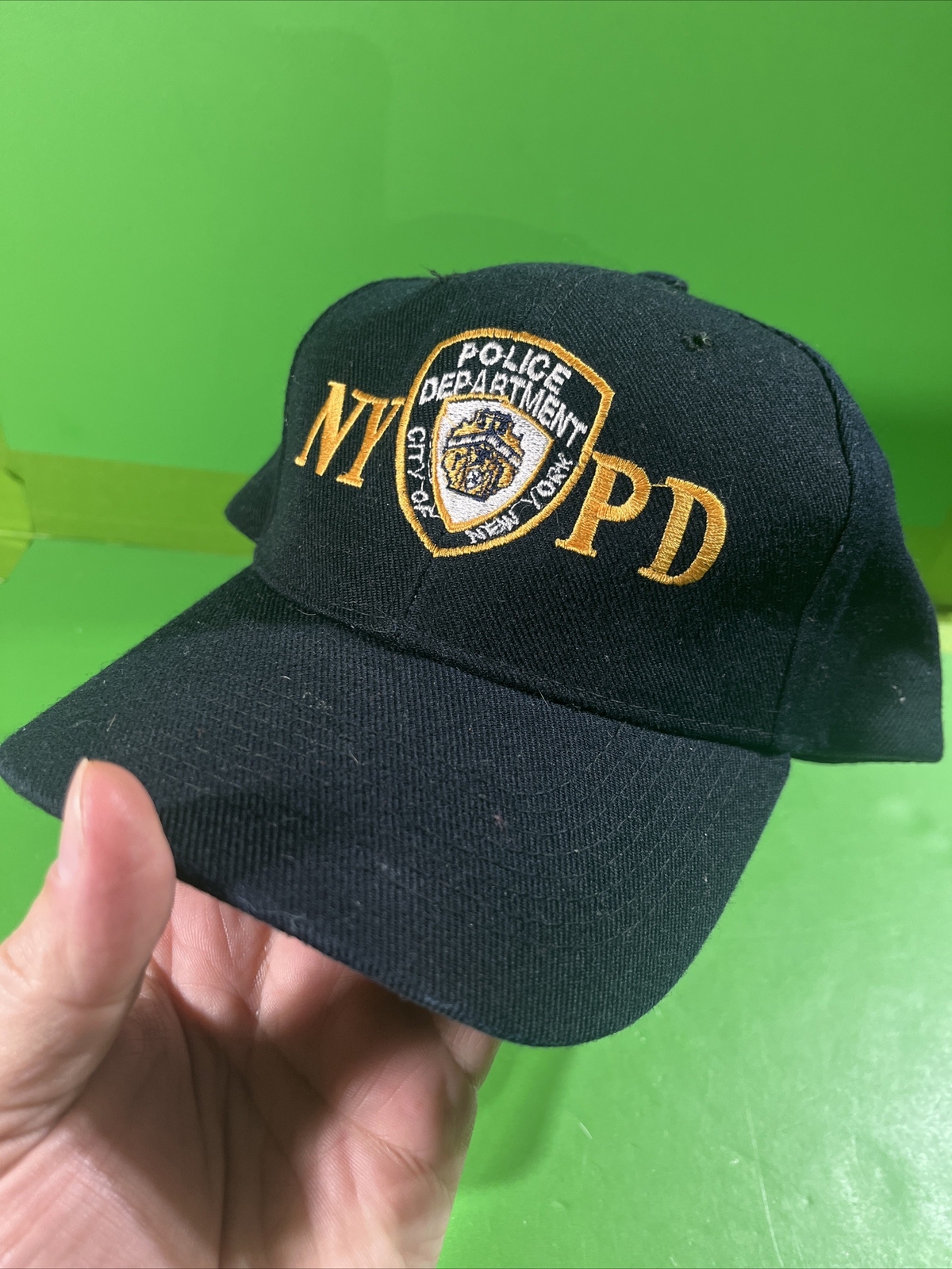 NYPD baseball hat, black, hook and loop adjustabl… - image 10