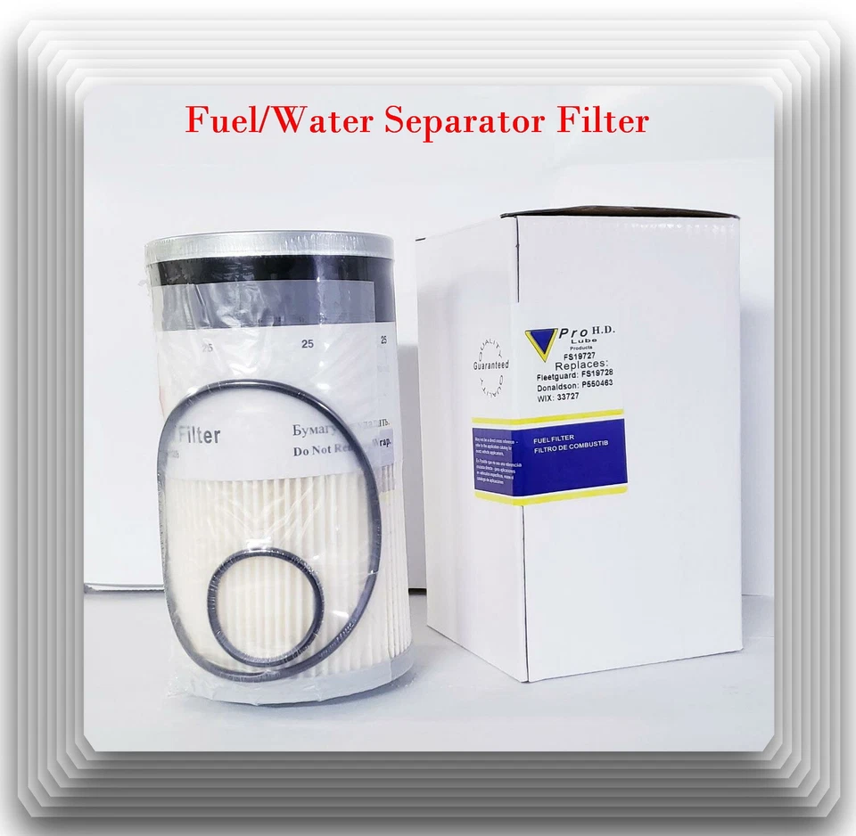 Filtro separador de combustible/agua compatible con: Hino 198 258 268 338 358 WorkStar 7600 7600 Foto 4 de 4