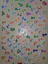 100 Cute Dinosaur Stickers