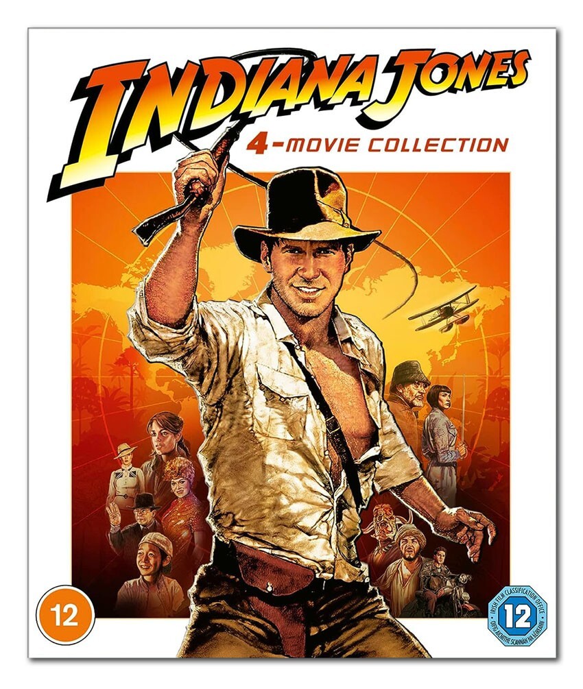 INDIANA JONES 4-Movie Collection [Blu-ray Set] Harrison Ford