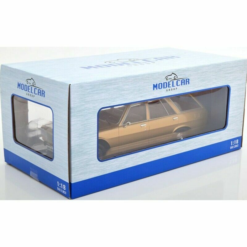 F*Z様 【ケース付・未開封】 マジョレット PEUGEOT 504 ｜３色セッ MCG 1/18 - Peugeot 504 Break 1976 Silver Metallic Diecast