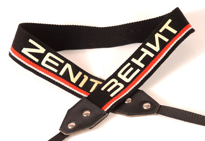 Genuine Zenit ЗЕНИТ Camera Neck Strap shoulder Accessories USSR Vintage EXC+