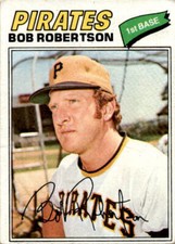 1977 Topps Bob Robertson #176 Pittsburgh Pirates