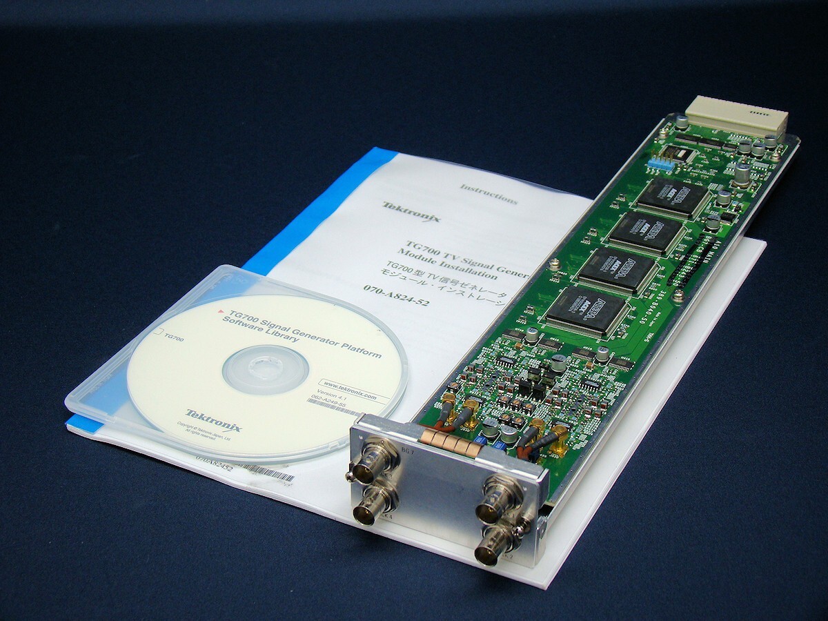 Tektronix BG7 Black Generator Module for TG700 Used Item Tektronix BG7 Black Generator Module for TG700 Used Item