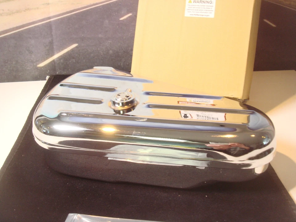 Caja de herramientas Harley LH WL UL FL 1940-1957 cromo nudillo bandeja plana V-Twin 50-0605 X5 Foto 3 de 4