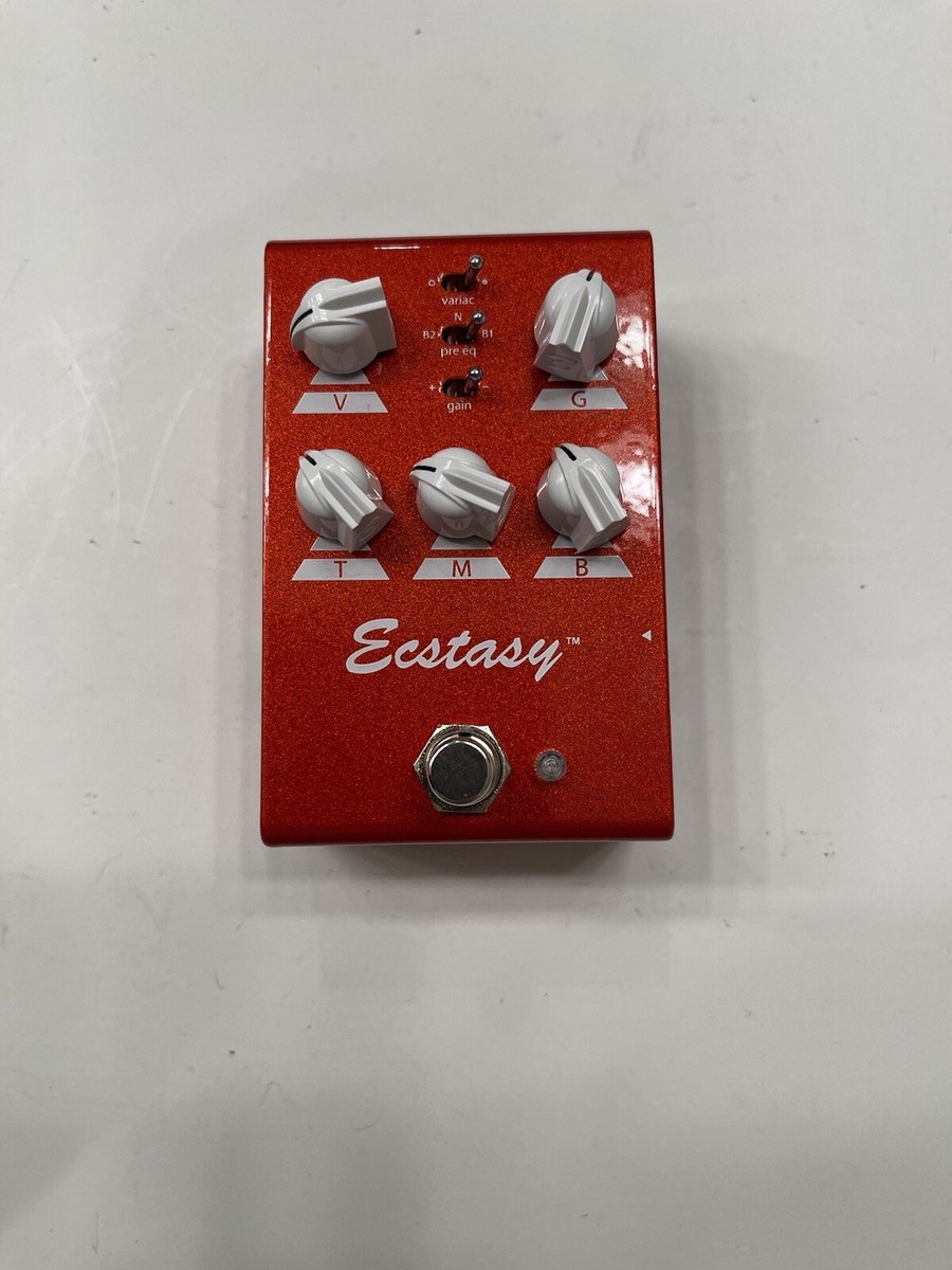 【新品】BOGNER Ecstasy Red Mini Bogner Ecstasy Red Mini Overdrive Pedal | Vision Guitar