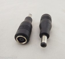 10x DC Power 5.5mm x 2.5mm Male To 7.4 x 5.0mm Female Charger Adapter Connector