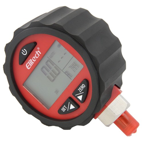 Elitech PG-30Pro Red Refrigeration HVAC Digital Pressure Gauge 87+ Refrigerants - Picture 6 of 10