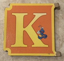 Sesame Street Interlocking Alphabet Board Book "K" Board Book 
