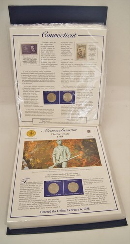 Colección completa de cuartos/sello de la sociedad conmemorativa postal volumen 1 - Imagen 5 de 9