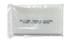 Norton 1/4" x 1/16" x 1-3/4" x 3" Slip Round Edge 900 Grit Hard Arkansas