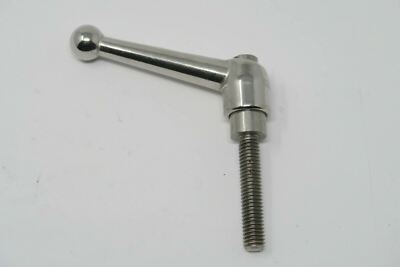 1 pcs MONROE ENGINEERING Handle 98256 SS Threaded Stud Inch 3/8-16 x 1.96 in
