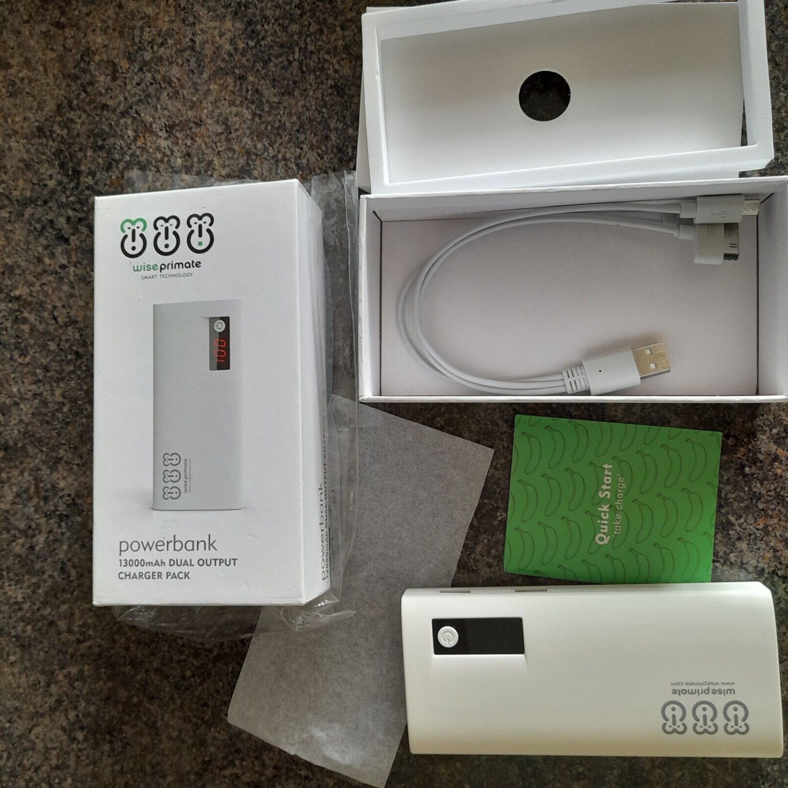 powerbank wiseprimate mobile phone charger iPad pods new