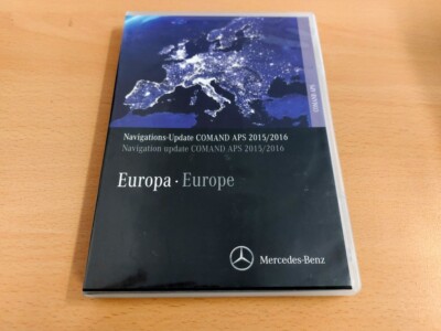 DVD Navigation Mercedes Comand NTG4-212 EUROPE 2016 E-Class W212 S212 C207 A207
