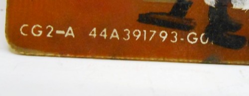 GENERAL ELECTRIC, 44A391793-G01, CG2-A, BD # 44B392245-001 CIRCUIT BOARD - Picture 2 of 4