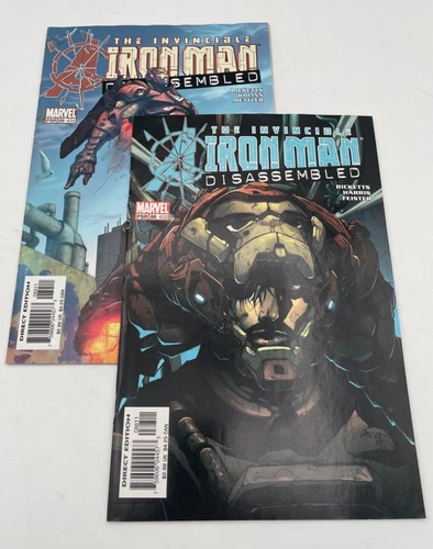 The Invincible Iron Man Disassembled Run #88-89 Marvel Comics - Lot of 2