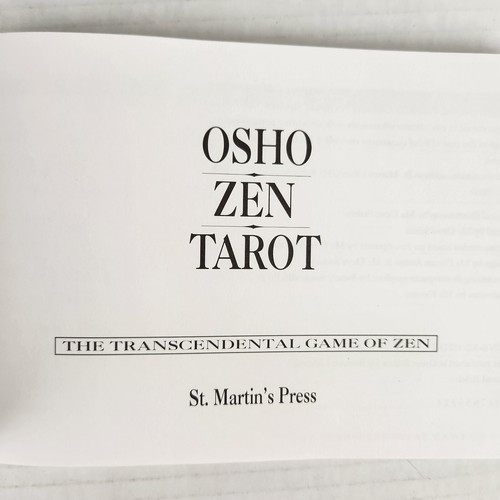 Osho Zen Tarot Transcendental Game of Zen 79 Cards Instruction Book Complete - Imagen 6 de 18