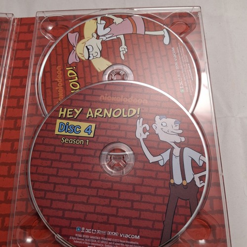 Hey Arnold - Complete Season 1, 2, 3 Ans 4 DVD Set 1996 Region 4 PAL Nickelodeon - Picture 2 of 7