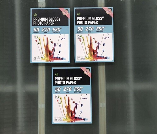 Inkjet Printer Photo Paper 270 gsm A4 150 Sheets Premium Gloss Bulk Buy - 第 1/17 張圖片