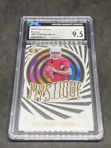 KYLER MURRAY 2019 PANINI ILLUSIONS MYSTIQUE ROOKIE RC CGC 9.5 MT+ CARDINALS