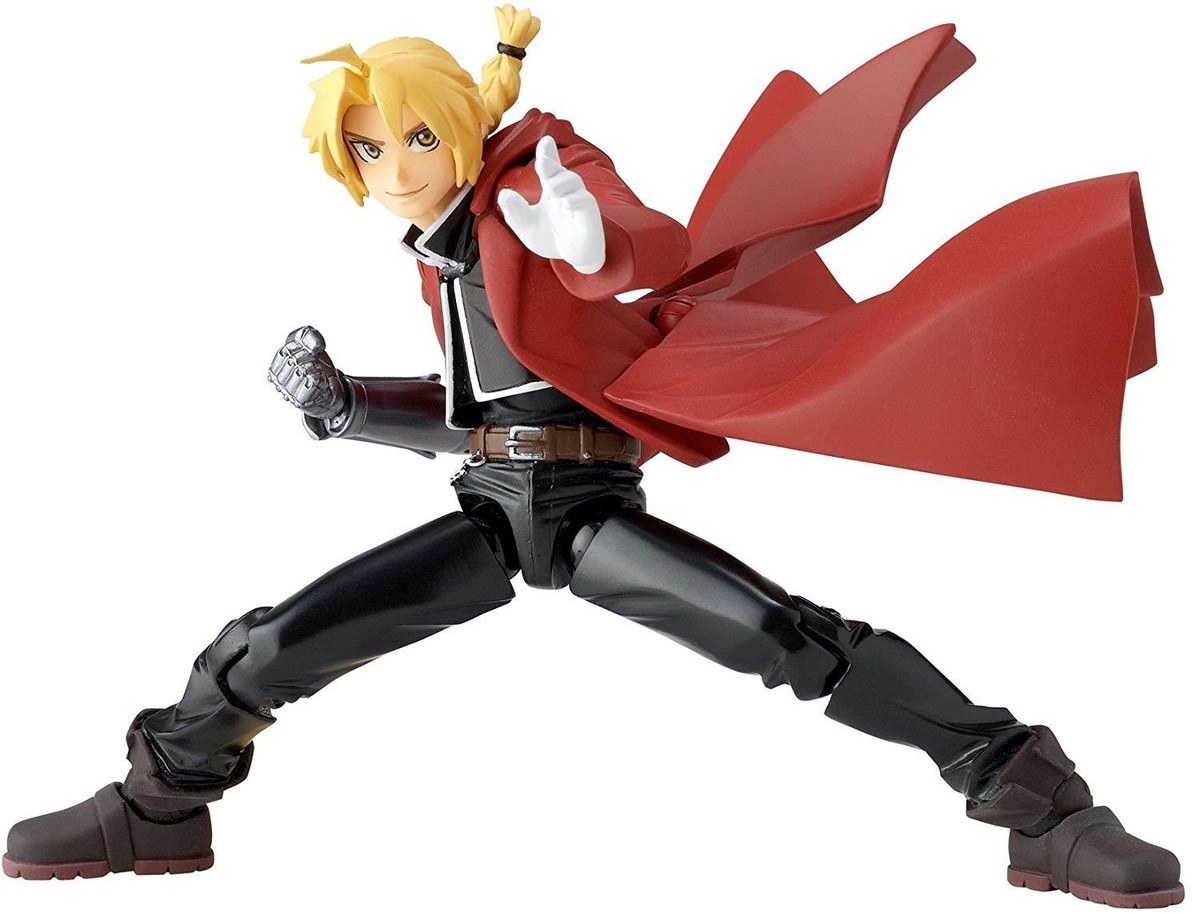 Action Figure Fullmetal Alchemist Edward Elric Revoltech Yamaguchi