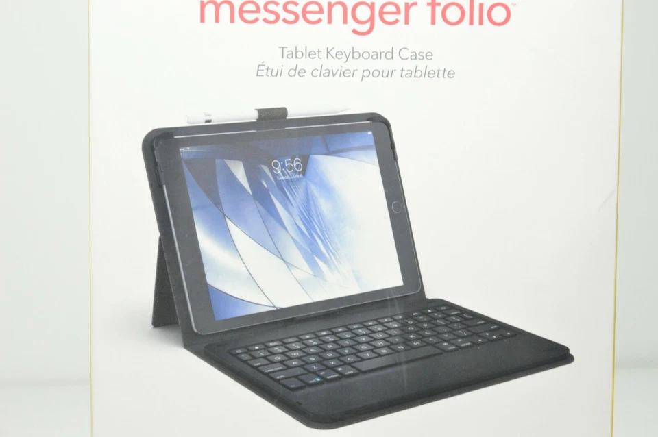 ZAGG Messenger Folio - Teclado Tablet Bluetooth - Hecho para Apple iPad 9.7" Foto 3 de 4