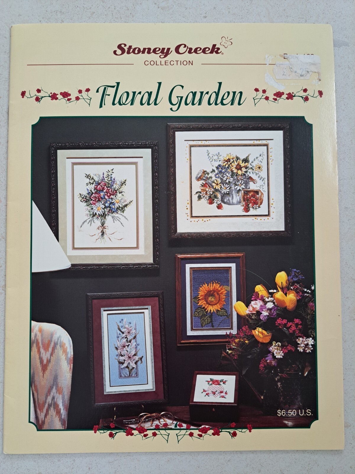 STONEY CREEK Floral Garden Collection 169 Cross Stitch Patterns Booklet Leaflet