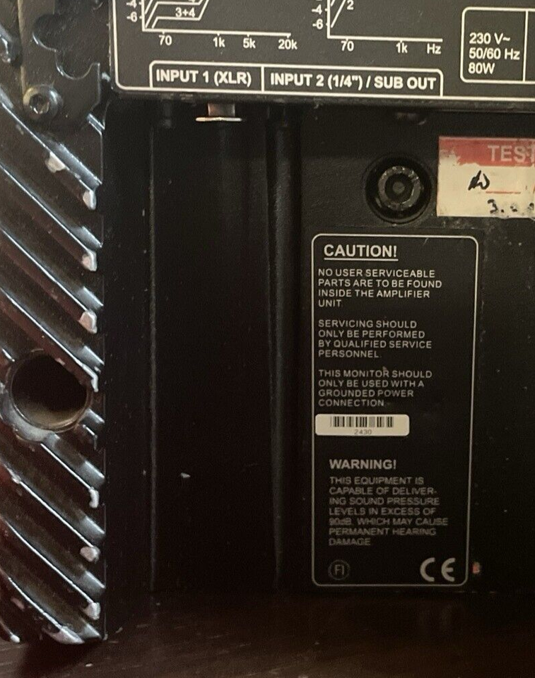 Pair Of Genelec 1029A Active Studio Monitor Speakers eBay