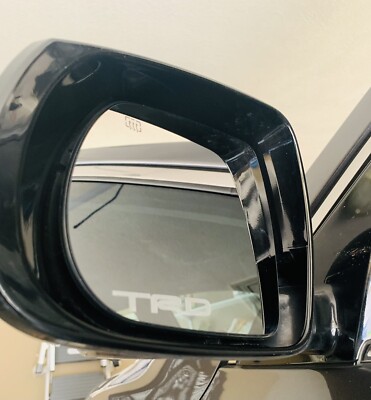 TRD etched look Mirror Decal Stickers - set of 2