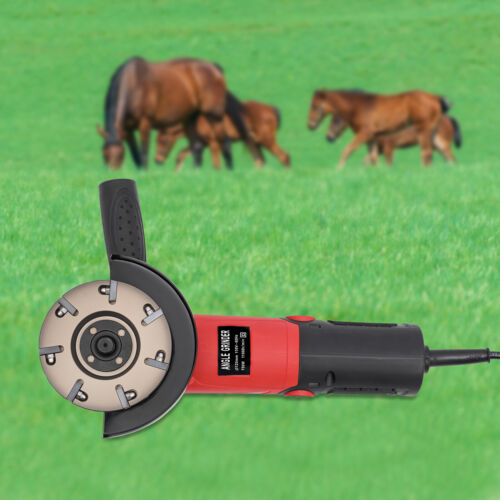 Electric Hoof Trimmer Farm Horse Sheep Hoof Cutting Tool Alu Alloy 7 Cutter Head - Picture 1 of 22