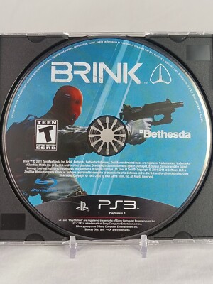 Brink (Sony PlayStation 3, 2011) PS3 Tested Working PS3 Video Game
