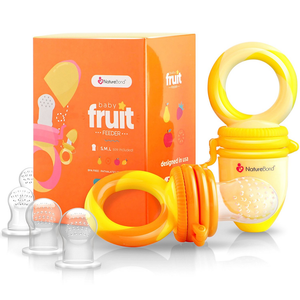 Naturebond Baby Food Feeder Fruit Pacifier 2 Pack Infant Teething