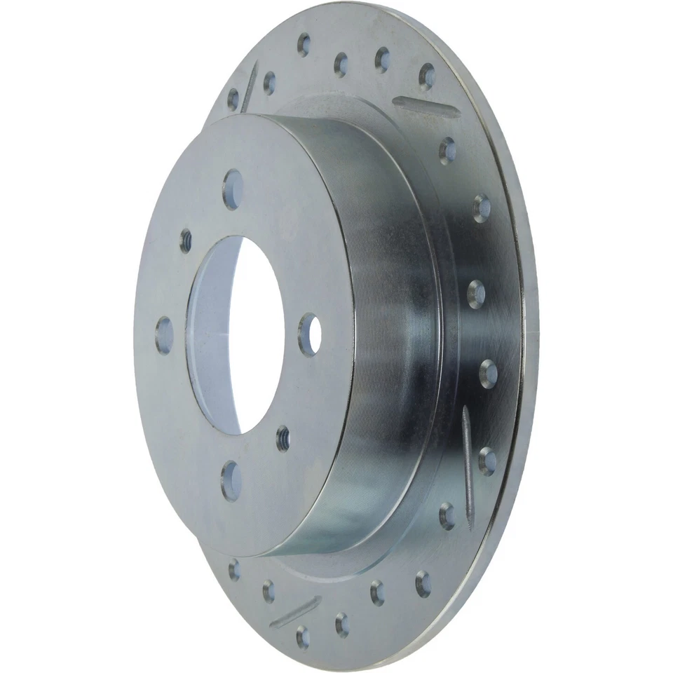 Rotor de freno de disco lateral pasajero trasero Stoptech para Nissan (227.42054R) Foto 3 de 4