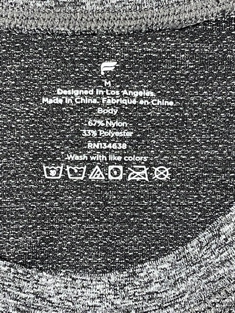 Fabletics Shirt Men M Performance Athletic Workou… - image 5