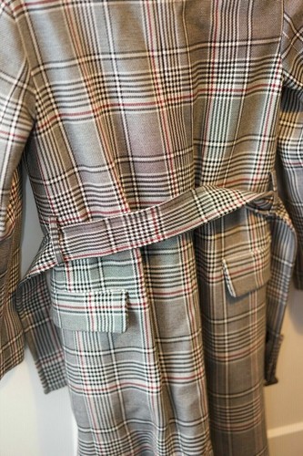 Brand New All Saints Tyla Check Trench Coat Size XS RRP £358 UK 4 - Picture 3 of 3