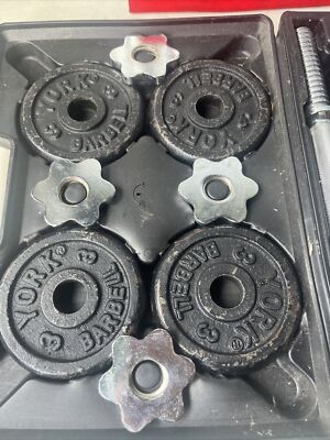 Colliers De Musculation YORK Standard Vintage - Fonte Américaine - Lot Sympa