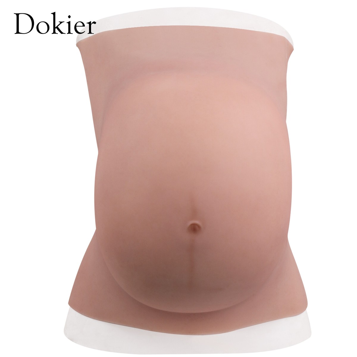 Dokier Realistic Silicone Bellies Fake Pregnant Belly Bellies Months  Months