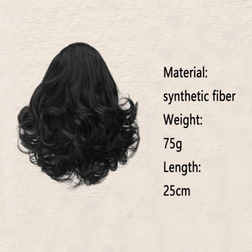 Comb in Short Curly Ponytails Drawstring Wavy Clip In Hairpiece Bun Extensions - Picture 2 of 12