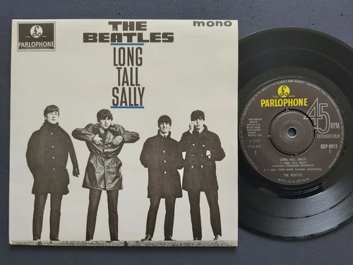 BEATLES LONG TALL SALLY  EP UK REISSUE PRESSING 7" VINYL  Ex/NR MINT