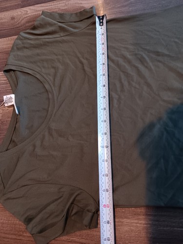 Artisan NY women's olive green color, size Medium t shirt dress NWT - Picture 13 of 18