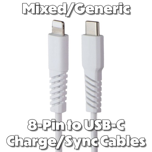 Mélange / Générique 8-Pin Vers Usb-C Charge / Synchronisation Câbles - Marques /