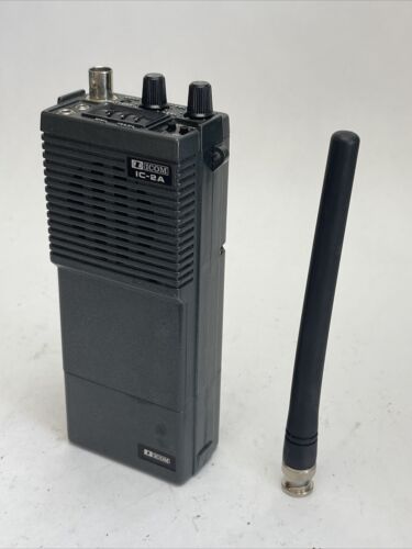 ICOM IC-2A VHF FM Handfunkgerät Transceiver IC 2A mit Akku - ungetestet