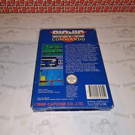 BIONIC COMMANDO NINTENDO NES VERSIONE PAL A MATTEL ITALIANO ITA CIB 8 BIT CAPCOM