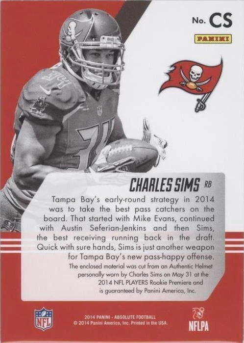 2014 Panini Absolute Charles Sims #CS