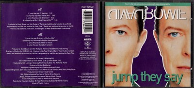 David Bowie - '' Jump They Say '' - 1993 , 8 Track 2CD Set ( CD1/CD2 )-FREE UK P&P